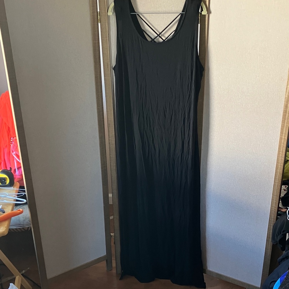 FINAL MARKDOWN Nina Leonard Elegant Black dress 1X